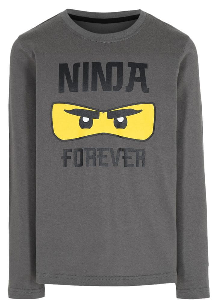 LEGO Wear chlapčenské tričko Ninjago LW-12010289 sivá 98